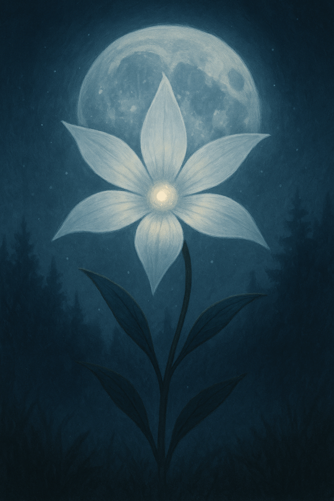 Lunabell flower. The national symbol of Molvenia.